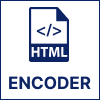 HTML Character Encoder Icon